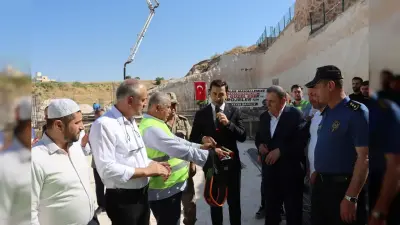 Midyat Bağlar Mahallesi'nde Çok Amaçlı Sosyal Tesis Temel Atma Töreni Gerçekleştirildi