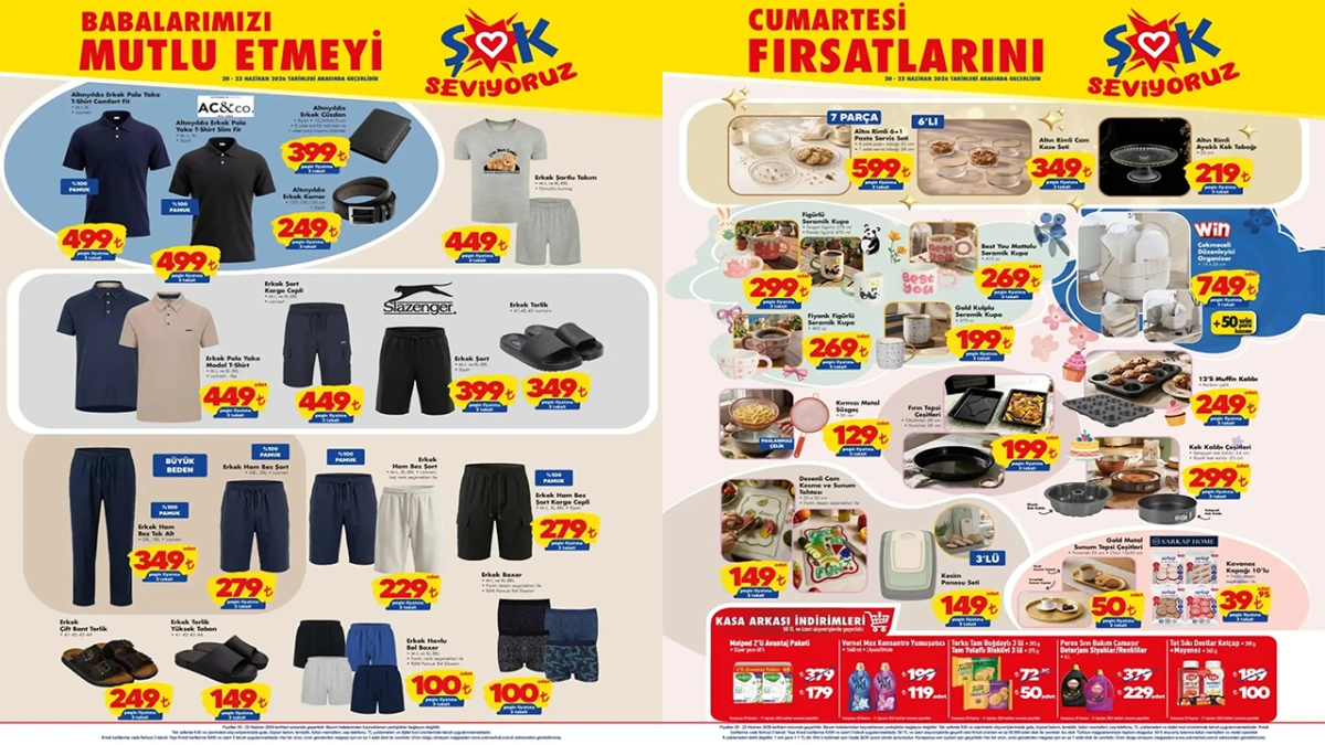 ŞOK 20 Haziran Aktüel Kataloğu Yayımlandı: İndirimli Ürünler Belli Oldu