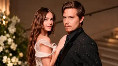Barbara Palvin ve Dylan Sprouse Kızlarıyla İlk Kez Poz Verdi