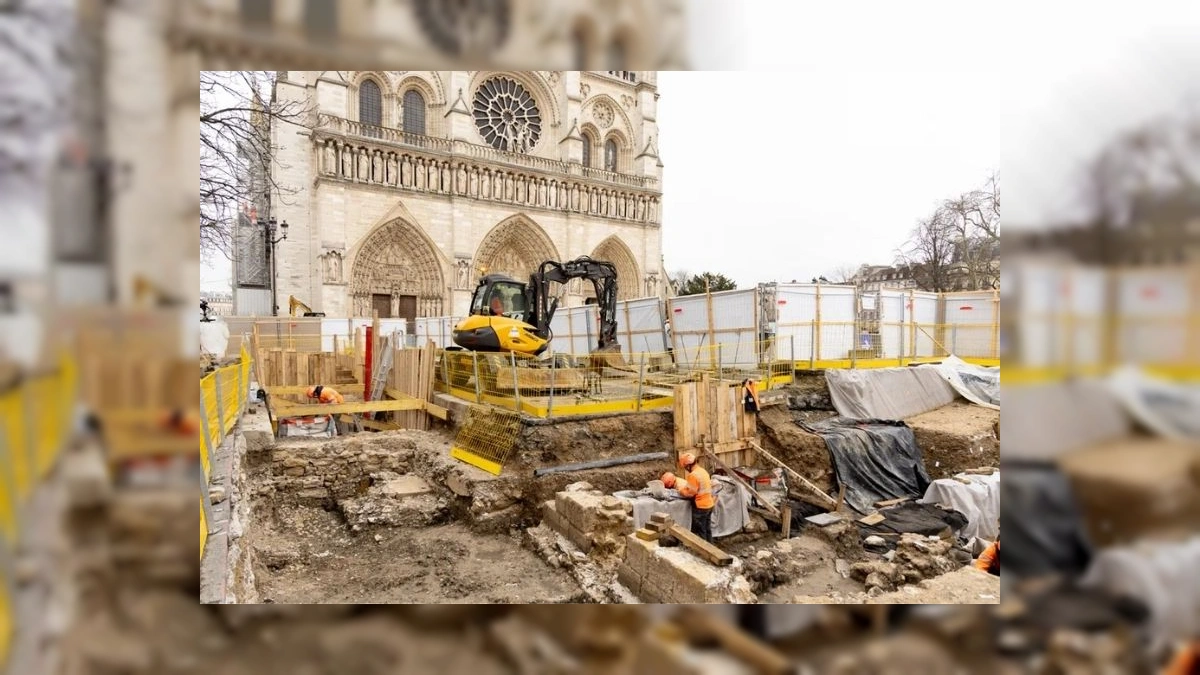 Notre Dame Katedrali'nde Büyük Keşif! Roma ve Orta Çağ Kalıntıları Ortaya Çıktı