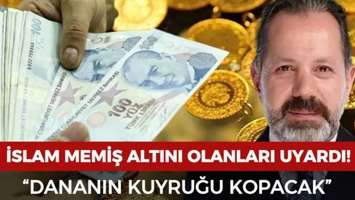 Altında Fırtına Sinyali! İslam Memiş’ten Dikkat Çeken Uyarı