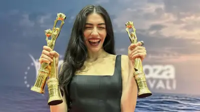 Hazar Ergüçlü Altın Koza Konuşmasıyla Soma Acısını Yansıttı