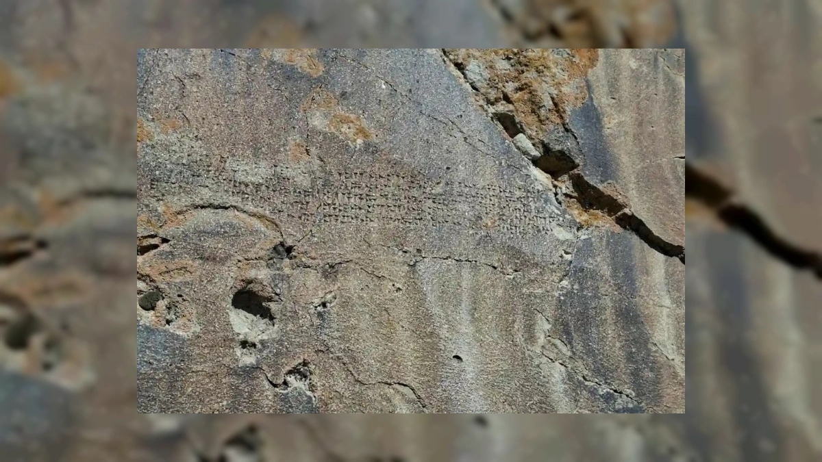 Azerbaycan'da Tarihi Keşif! Urartu Krallarına Ait Yazıt Yıllar Sonra Bulundu