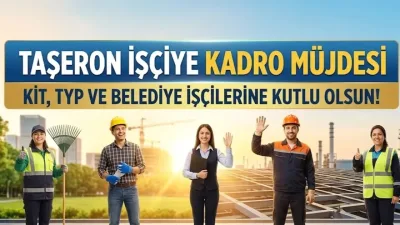 Taşeron işçilere kadro düzenlemesi: KİT ve belediye personeli için beklenti büyüyor - Ekonomi Haberleri