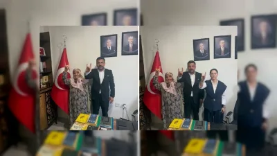 Ülkü Ocakları Malatya Başkanı Yusuf Sefi'ye MHP İl Başkanı Annesinden Ziyaret