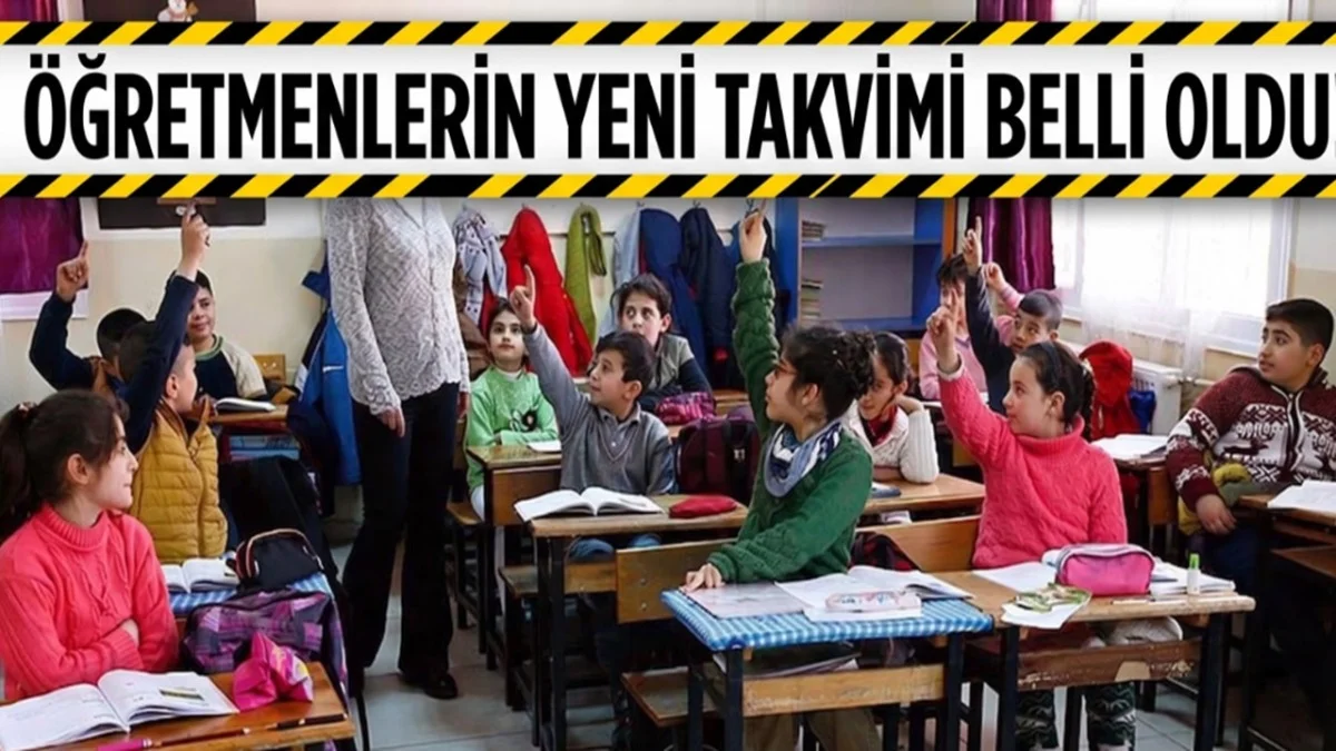 Öğretmenler İçin Yeni Takvim: Başvuru, Atama ve Diğer Detaylar Duyuruldu