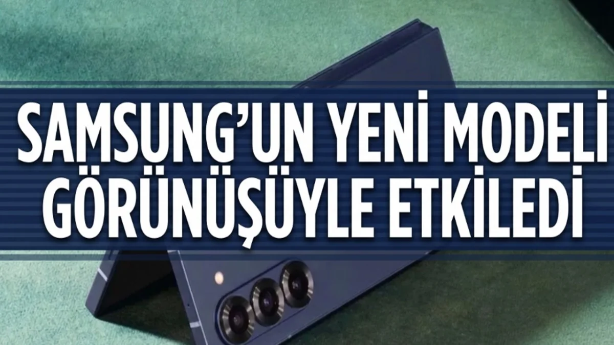 Samsung Ortalığı Karıştırdı! Galaxy Z Fold 8 Wide Görünümüyle Büyüledi!